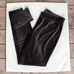 SIMPLY Vera Wang Velvet Stretchy Legging Pants L